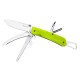 Багатофункціональний ніж Ruike Trekker LD43, (8.5 см) 12C27 / G10 зелений, 15 інстр.