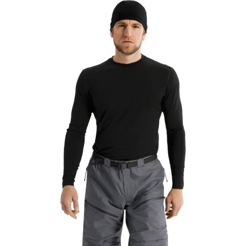 Лонгслив Arc'teryx Cold WXLS Shirt AR Men's (Wool) M black