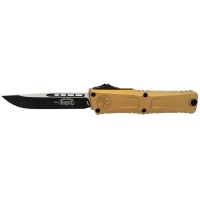 Нож Microtech Combat Troodon Gen 3 Single Edge Black Blade ц:tan