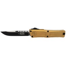 Нож Microtech Combat Troodon Gen 3 Single Edge Black Blade ц:tan