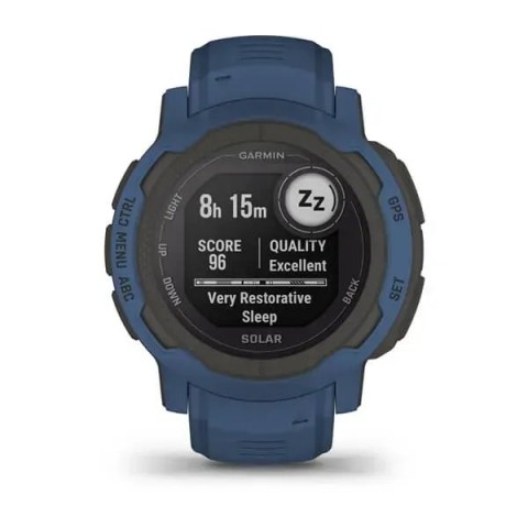Смарт-годинник Garmin Instinct 2 Solar синій