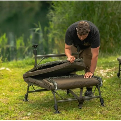 Раскладушка Avid Carp Benchmark Ultra Standard Bed 80x200x38-48cm