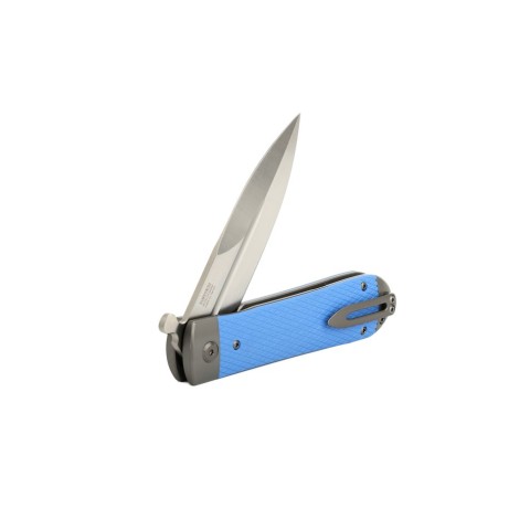 Нiж туристичний Adimanti Samson by Ganzo (9.4 см)  D2 / G10 блакитний