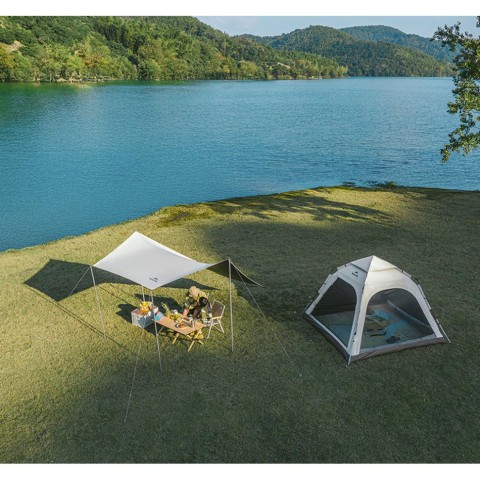 Намет тримісний автоматичний Naturehike Ango CNK2550WS010, L, сірий