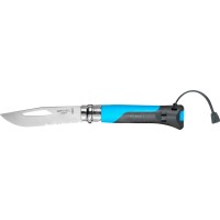 Ніж Opinel N°8 VRI Inox Outdoor Azur
