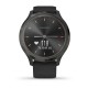 Смарт-часы Garmin vivomove 3 с грифельным безелем и черными корпусом и ремешком
