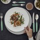 Набір кухонний Victorinox Swiss Modern Table Set 12шт з мятн. ручкою (6 ножів steak, 6 віделок)
