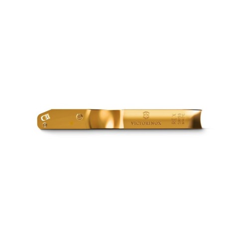 Овощечистка Victorinox REX, позолота, односторонняя гладкая РК