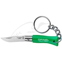 Ніж Opinel Keychain №2 Inox. Колір - зелений
