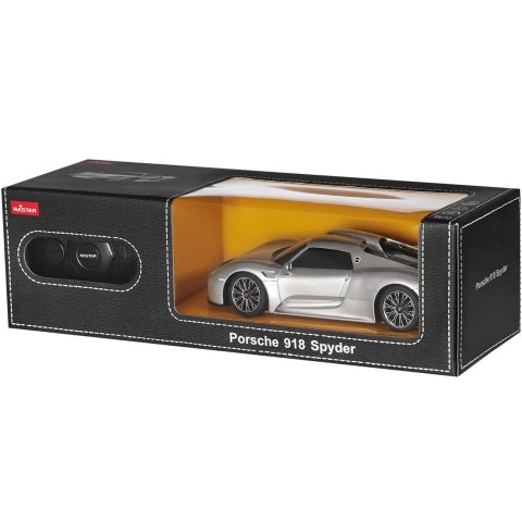 Машинка Rastar Porsche 918 Spyder 1:24 Серебристый