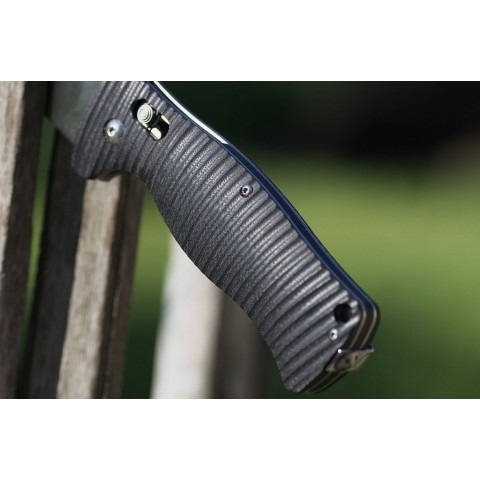 Ніж складаний туристичний Ganzo G720 (9 см) 440C / G10 зелений
