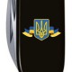 HUNTSMAN UKRAINE  91мм/15функ/черн /штоп/ножн/пила/крюк /Герб Украины с лентой
