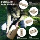 Матрац з подушкою ортопедичний одномісний  Naturehike CNK2450WS020, самонадувний, 200х63х10 см, бежевий