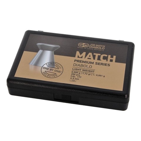 Пули JSB Match Premium light 0,5 г 200 шт