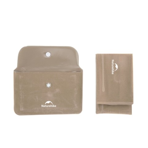 Квадратна надувна подушка Naturehike NH18F018-Z, бежева