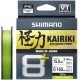Шнур Shimano Kairiki 8+ 150m (Mantis Green) 0.16mm 15lb/9.8kg