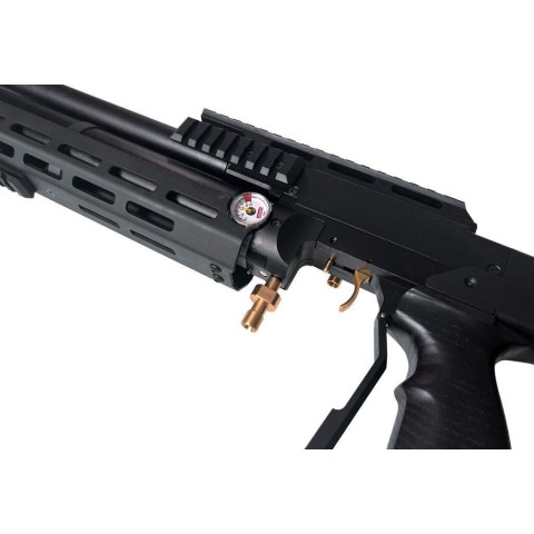 Пневматична гвинтівка PCP SAPSAN TACT 450/220 4.5мм (чорн/чорн)