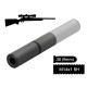 Інтегрована задня частина AFTactical L100 для глушників S44/S441 серії, .38 (9мм), 14x1 Rh