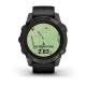 Смарт-часы Garmin epix Pro Gen 2 Standard Edition (47мм) сланцево-серые с черным ремешком