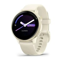 Смарт-годинник Garmin vivoactive 6 золотистий/слонова кістка