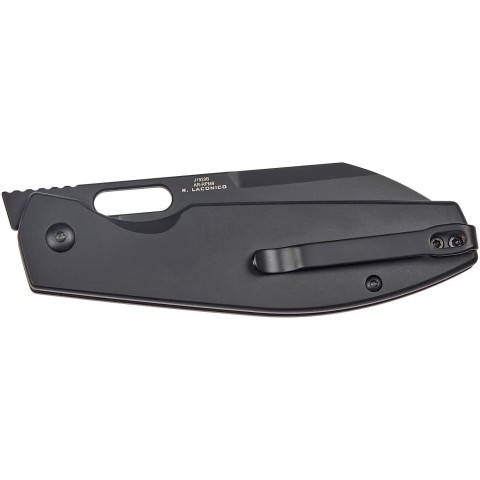 Ніж CJRB Ekko BB, AR-RPM9 Steel, Steel handle black