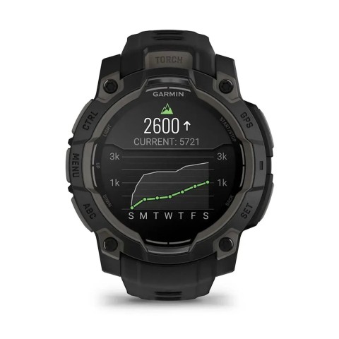 Смарт-годинник Garmin Instinct 3 (45 мм) AMOLED чорний