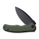 Ніж складаний кишеньковий Civivi Mini Praxis, (7.5 см) D2 / G10 зелений