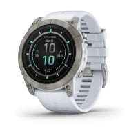 Смарт-часы Garmin epix Pro Gen 2 Sapphire Edition (51 мм) титановые с ремешком цвета белого камня