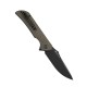 Ніж складаний туристичний Ruike P123-MB, (9.2 см) 14C28N / мікарта коричневий