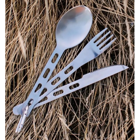 Набор столовых приборов Tribe T-FC-0020-metal Hiker Set metal