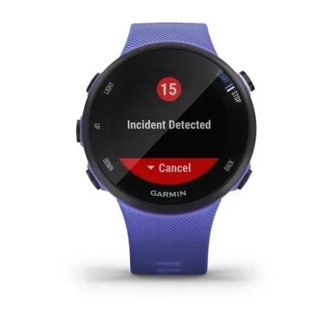 Смарт-годинник Garmin Forerunner 45S з фіолетовим ремінцем