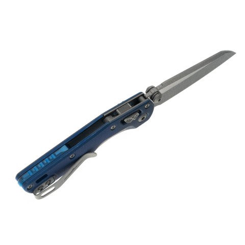 Ніж Microtech MSI Mini Ram-Lok Marfione Select Apoc Fluted Antique blue anodized Ti