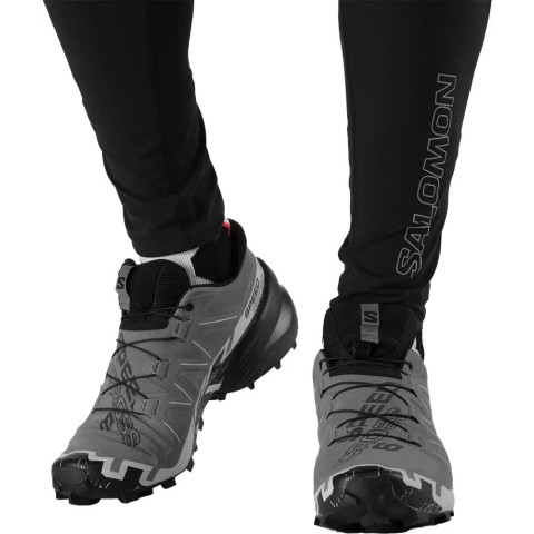 Кроссовки Salomon outdoor SPEEDCROSS 6 11.5 Quiet Shade/Black/Pearl Blue