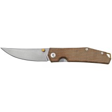 Нож GiantMouse ACE Clyde - Natural Canvas and Brass