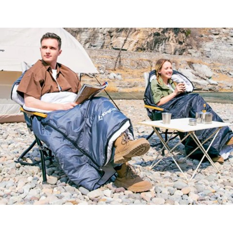 Спальний мішок KingCamp Lona 250 Comf +12°C / Lim +7°C / Extr -3°C Blue