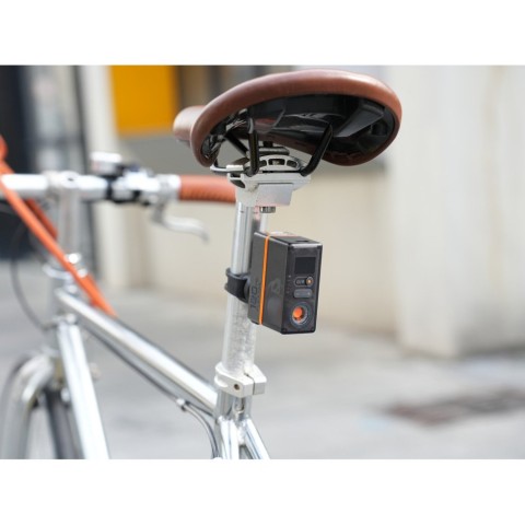 Велосипедний міні насос-задня фара Flextail Tiny Tire Pump ACS, чорний