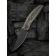 Ніж складаний мисливський Weknife Quinseris, (10,1 см) Bohler M390 / Titanium бронзовий