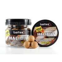 Бойлы Baitex вареные Classic Fluo Halibut 14 мм (50 шт)