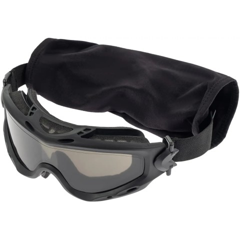Маска-очки баллистическая Wiley X Spear Dual. 3 линзы (Grey/Clear/Rust) Black