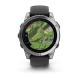 Смарт-годинник Garmin fenix E (47 мм) нержавіюча сталь/чорний