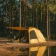 Намет двокімнатний Naturehike CNH22ZP028, гірчичний