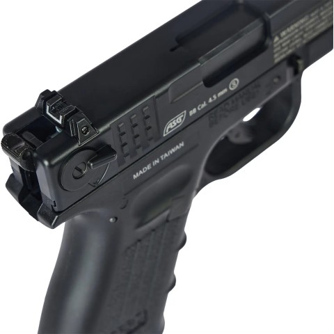 Пістолет пневматичний ASG ISSC M22. CO2. кал. 4.5 мм Blowback