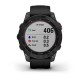 Смарт-часы Garmin fenix 7 Solar сланцево-серые с черным ремешком