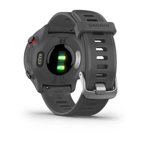 Смарт-годинник Garmin Forerunner 55 з сірим ремінцем