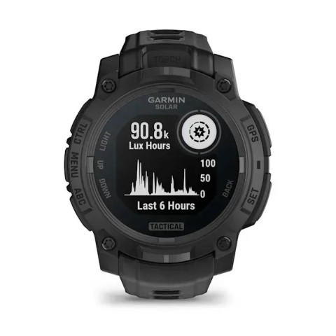 Garmin Instinct 3 (45 мм) Solar Tactical Edition чорний