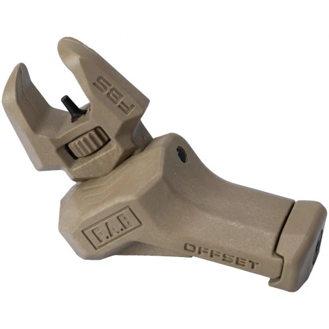 Целик и мушка FAB Defense FRBS OFFSET наклон 45 градусов ц:песочный