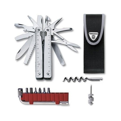 Мультитул Victorinox Swisstool X Plus 115мм,39функ+чорн.нейлон.чохол