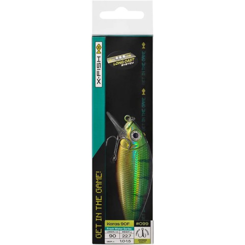 Воблер X-Fish Karas 90F 90mm 22.7g #099 (1.0-1.5m)