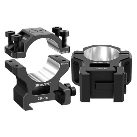 Кільця Discovery 6061 For Picatinny 30mm 1.26in DGPR2-30-1.26-61 (M240604)