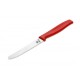 Серрейторный кухонный нож Boker Sandwich Knife, красный